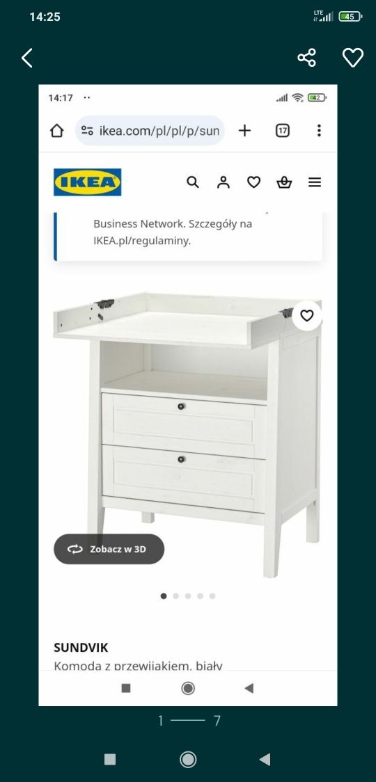 Sundvik przewijak ikea