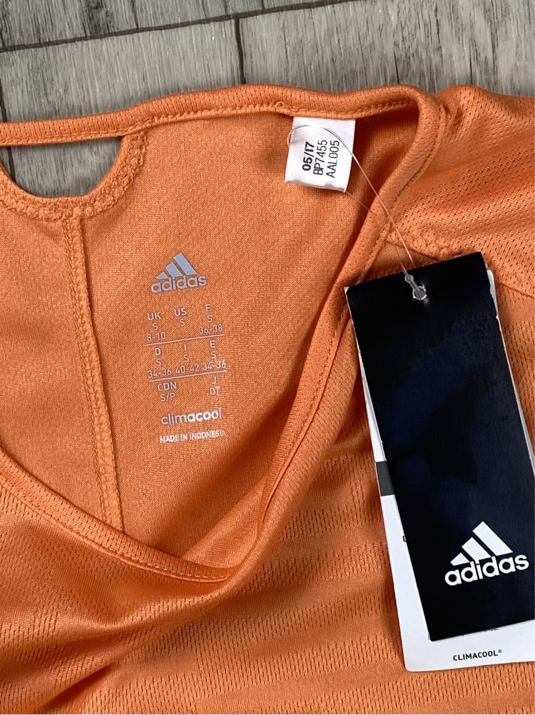 Adidas climacool футболка S размер новая женская спортивная оригинал