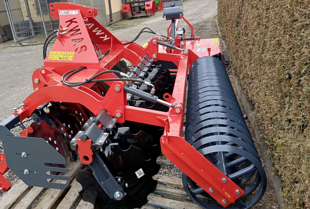 Agregat talerzowy 2,2m talerzówka KWAS wał rurowy PROMOCJA