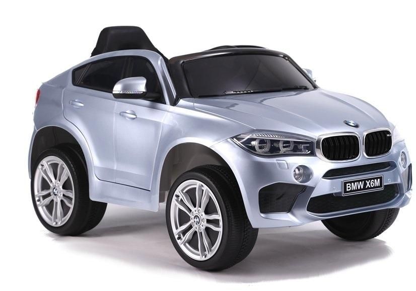Auto Na Akumulator Bmw X6 Srebrny Lakierowany Ppw