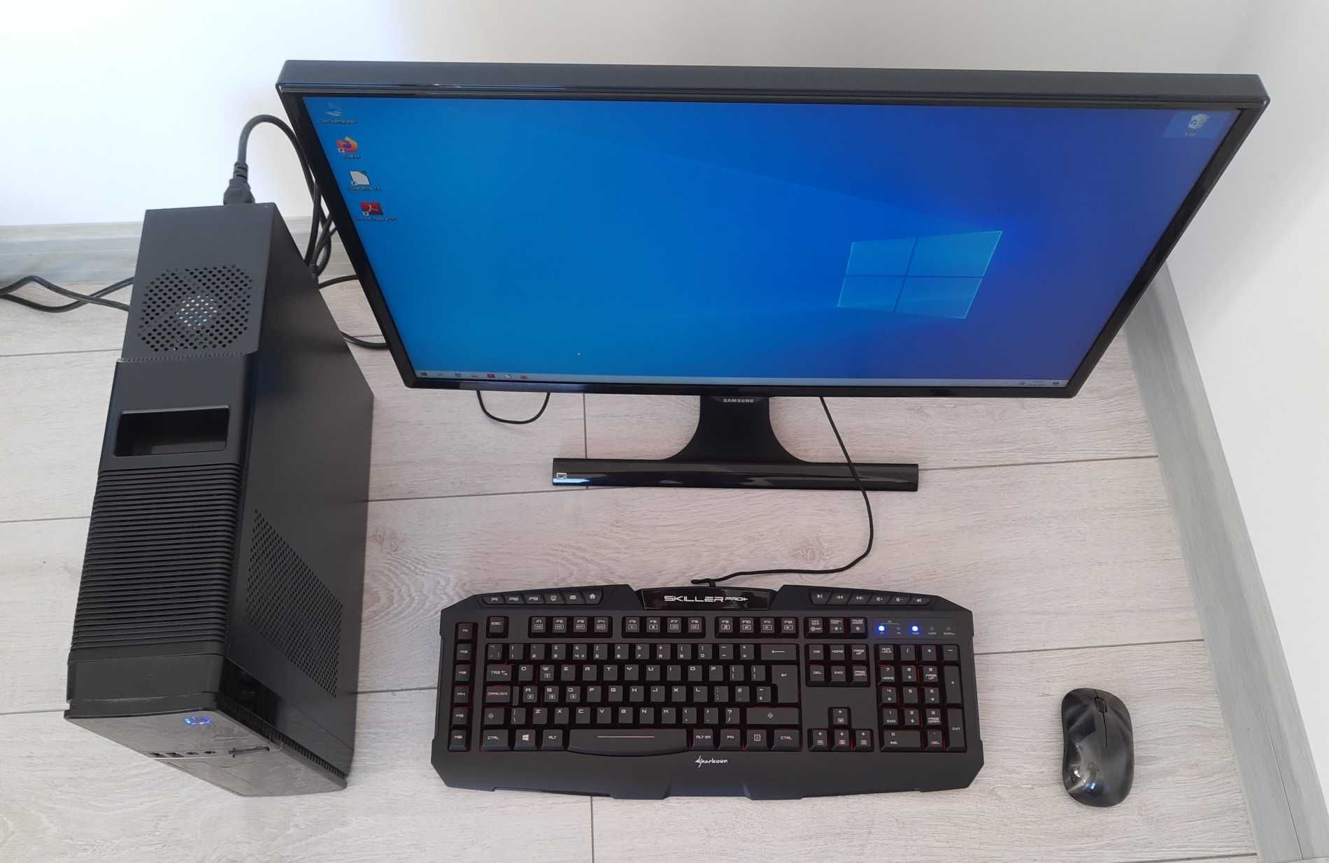 Zestaw komputerowy do biura i domu - Monitor 23", i5, 8GB, SSD+HDD