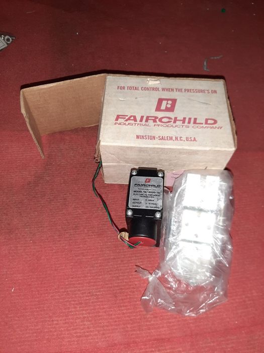 Transdutor elétrico pneumático