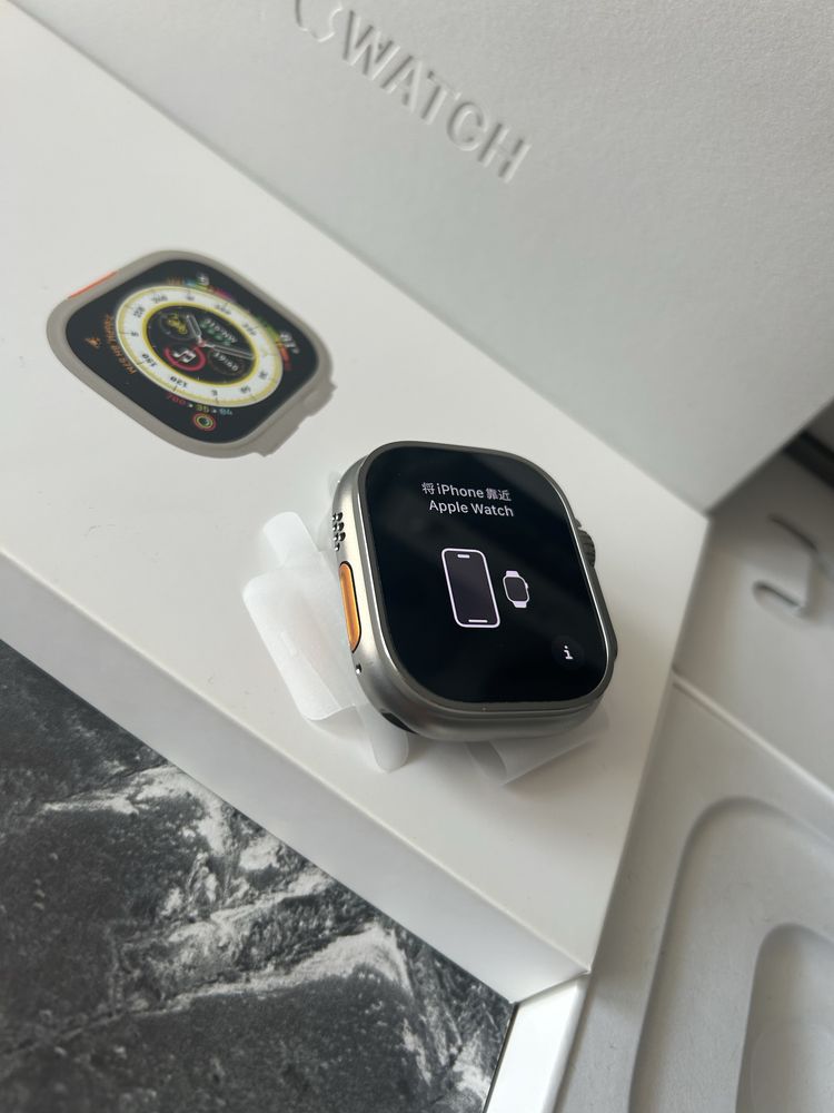 Aplle Watch Ultra GPS+Cellular/A2684/Komplet/Bez Rat/Titanium!