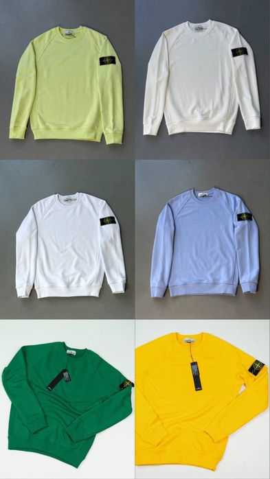 Світшот Stone Island з патчем/світшот стон айленд/кофта стоник