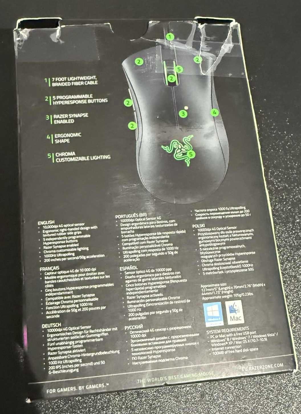 Myszka Razer Deathadder Chroma