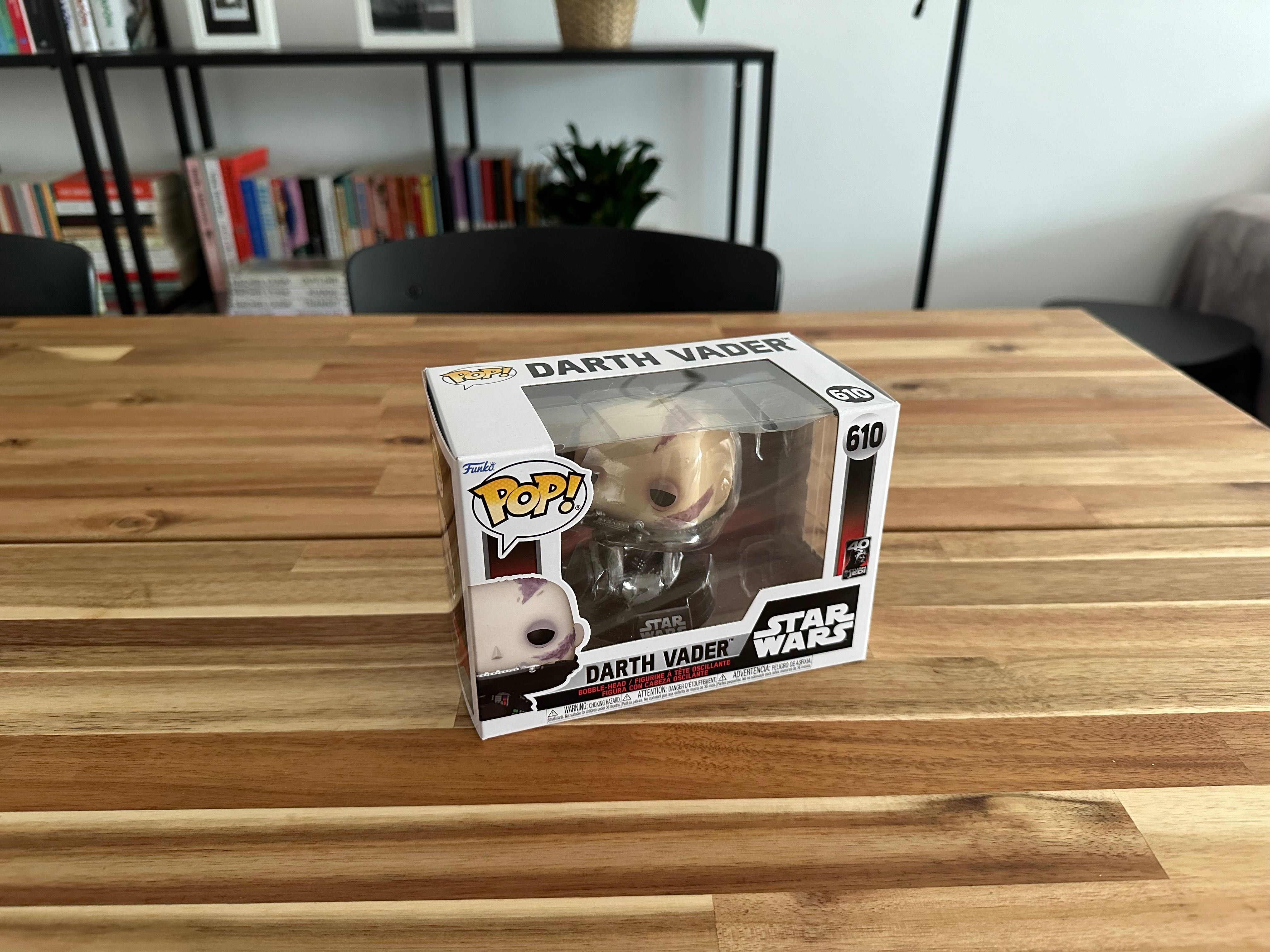 Funko Pop Darth Vader 610, Star Wars, como novo