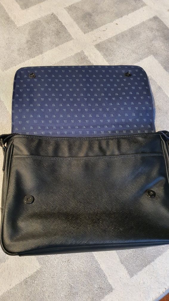 Torba na ramię, aktówka Trussardi Jeans oryg. nowa bdb
