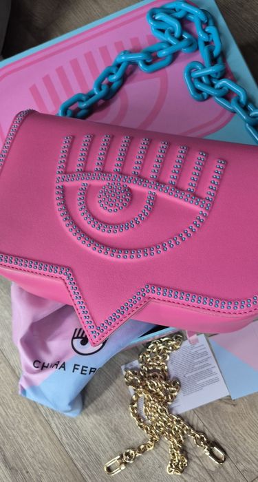 Oryginalna torebka Chiara Ferragni nowa bez metki glamour premium