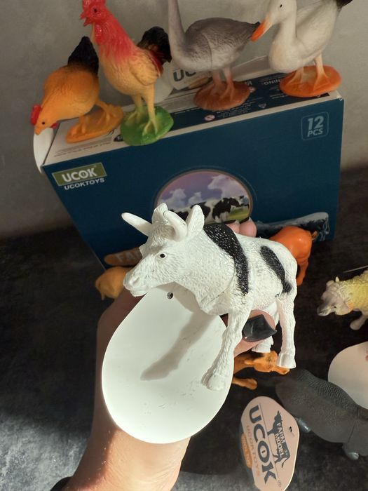 Набір фігурок свійських тварин 12 шт.