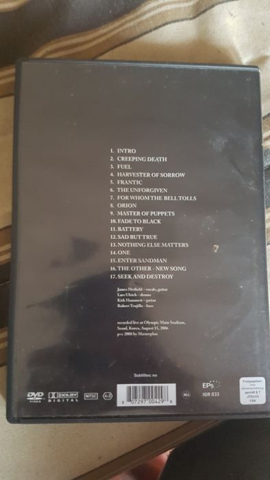 Metallica Live in Seoul