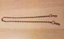 Łańcuszek do torebki 58 cm kolor srebrny