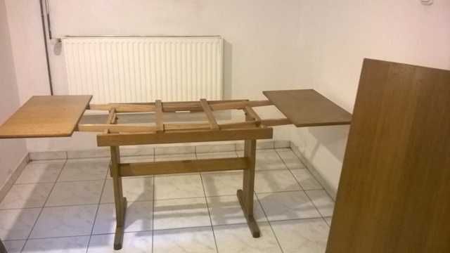 stół dębowy rozsuwany 110-182/70