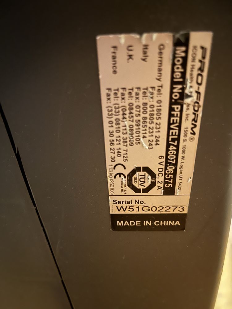 Bicicleta ellittica PROFORM 696