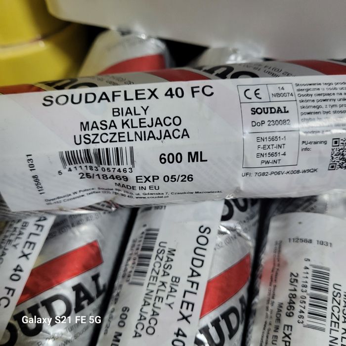 Поліуретановий клей Герметик SOUDAFLEX 40 FC