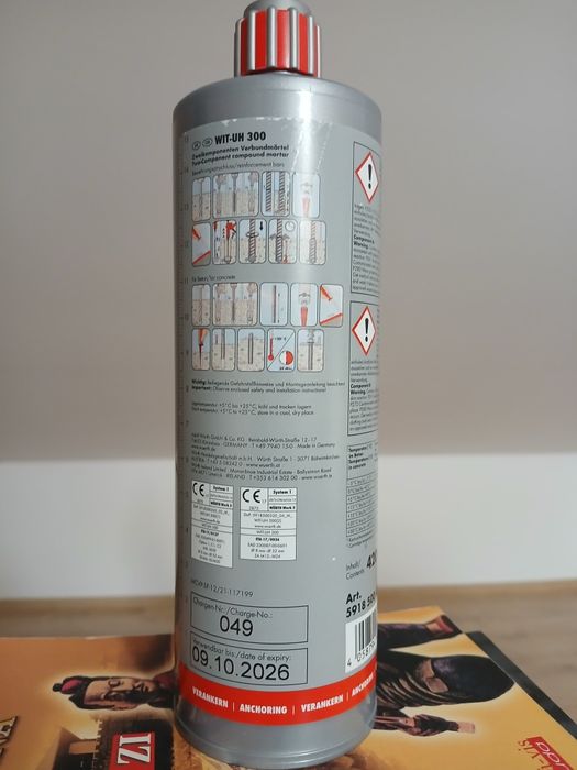 Kotwa Chemiczna Wurth WIT-UH 300