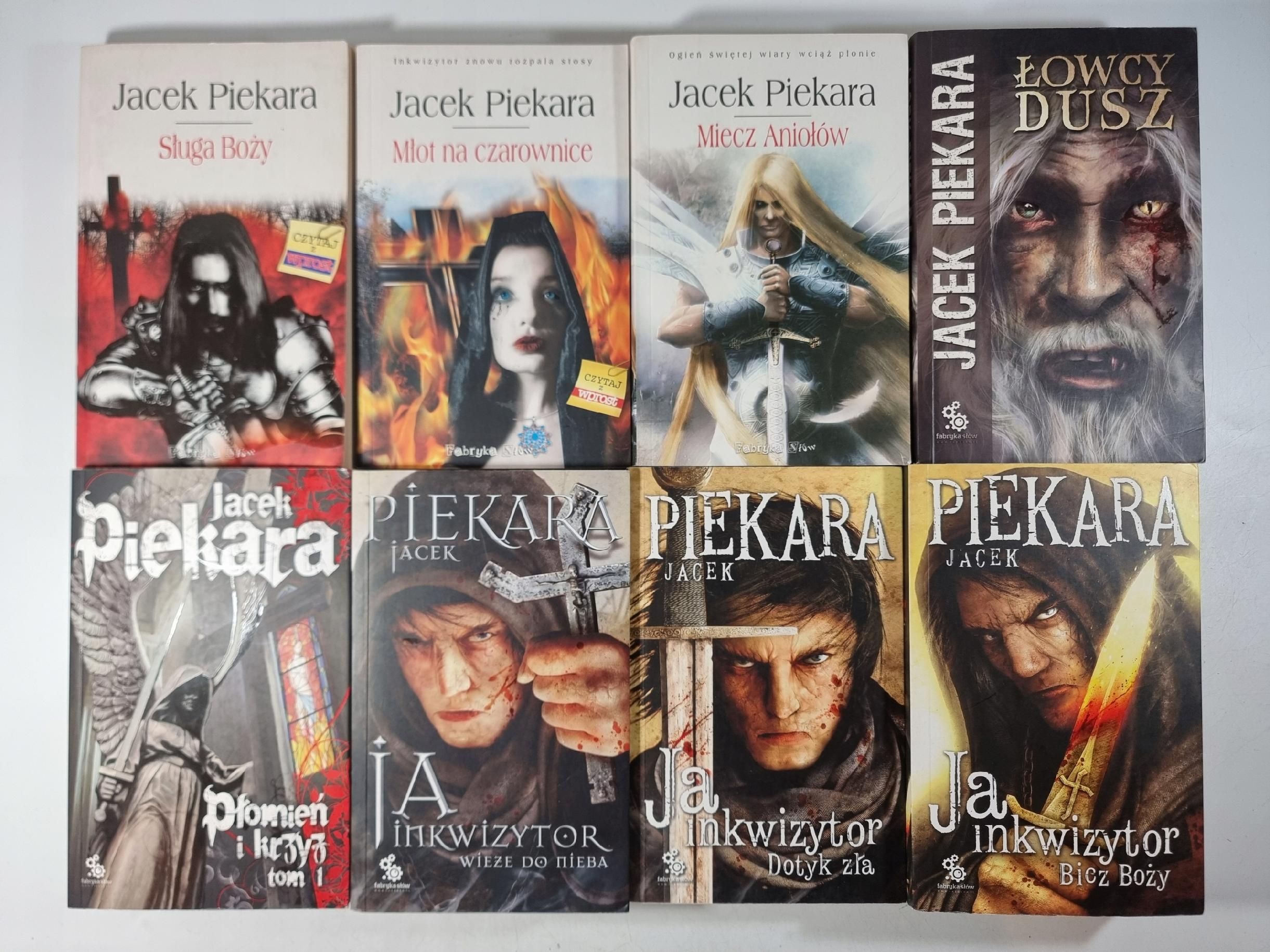 Cykl Inkwizytorski 1-8 / Jacek Piekara