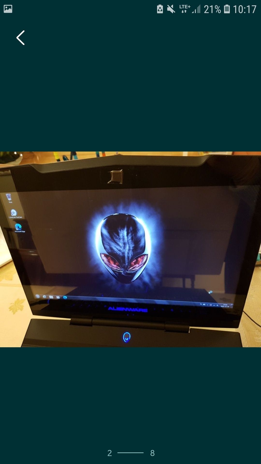 ALIENWARE M15X laptop gamingowy + podkładka wentylacyjna gratis