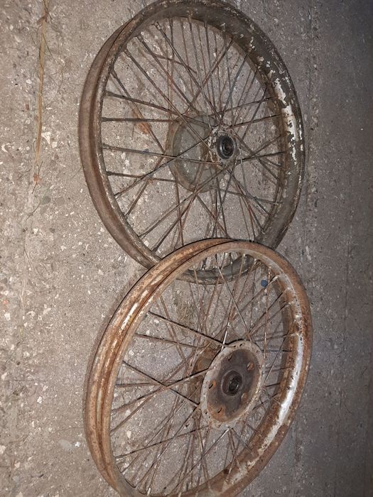 Kola do wózka 2szt wfm