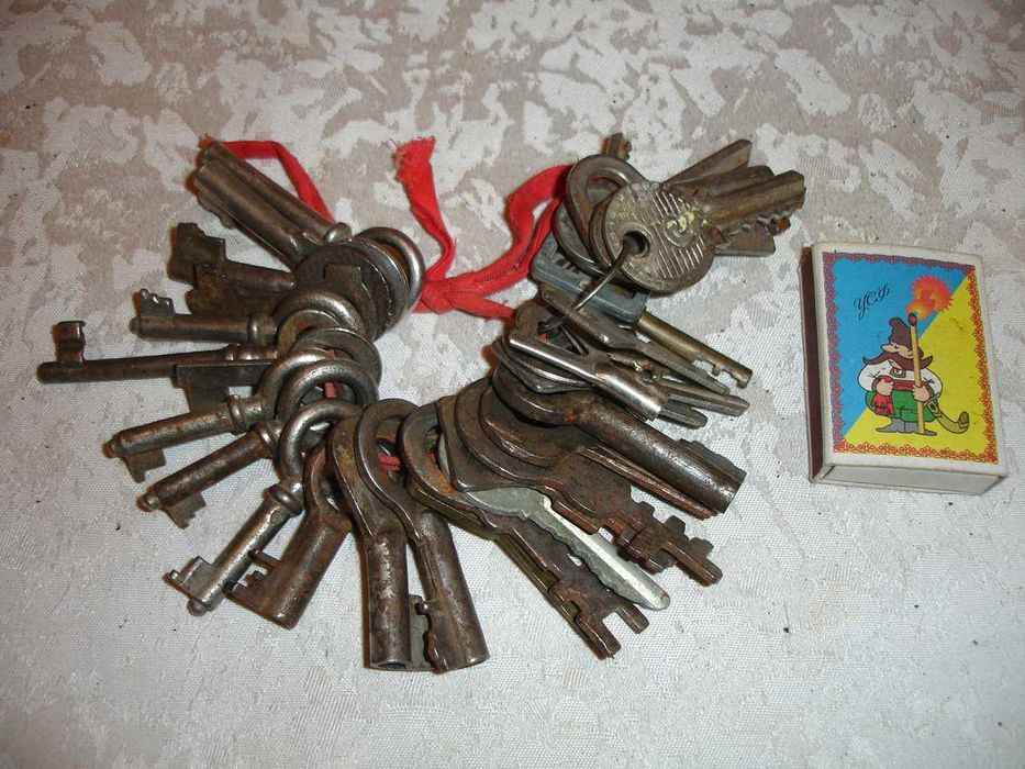 КЛЮЧІ до різних замків. НОВІ та б/в. РАРИТЕТ.