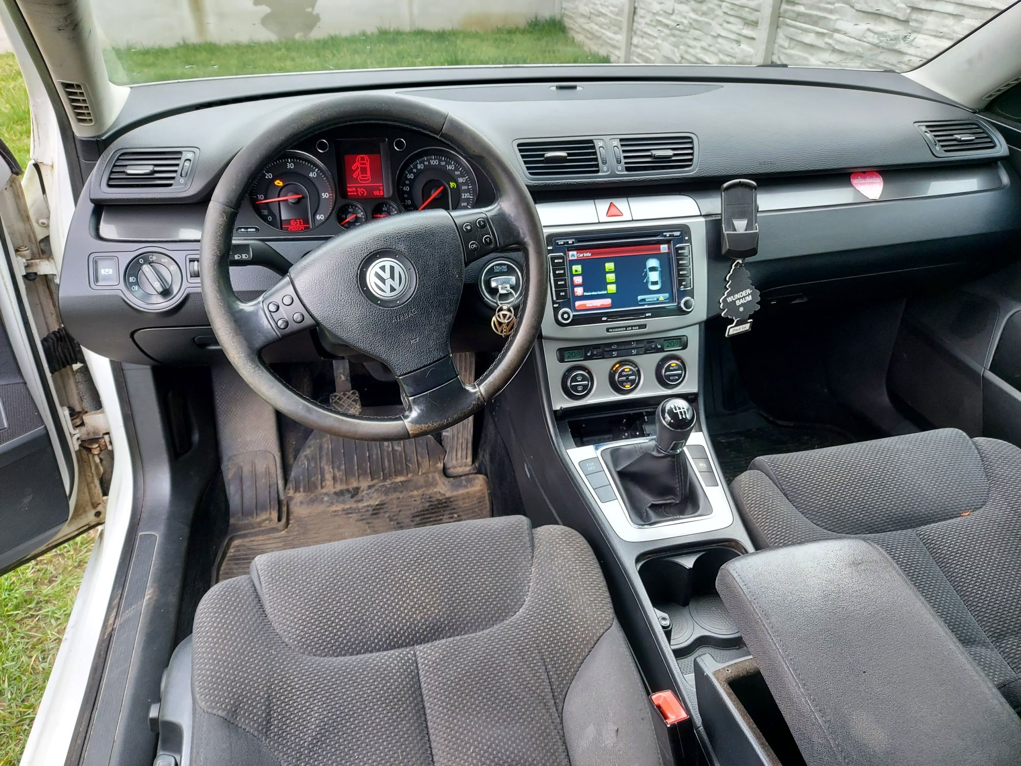 Passat b6 rline R line lb9a 2.0 bkp jlu  caly n części zderzak bixenon