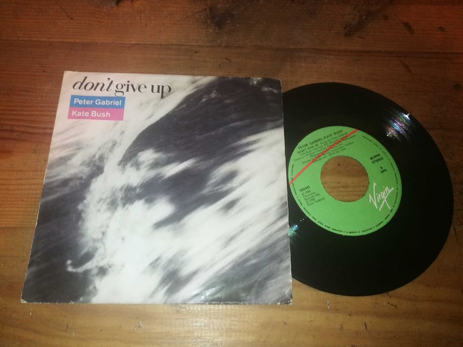 Pster Gabriel / Kate Bush - Don’t Give Up SINGLE