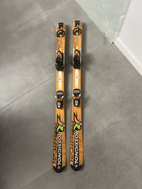 Narty rossignol juniorskie 120cm+gratis kijki