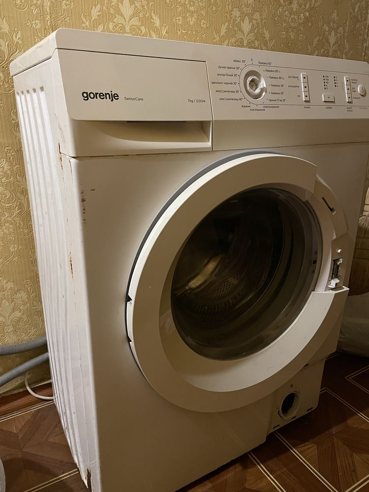 Продається пральна машина 1250 Gorenje на 7 кг