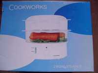 Parowar Elektryczny CookWorks Biały