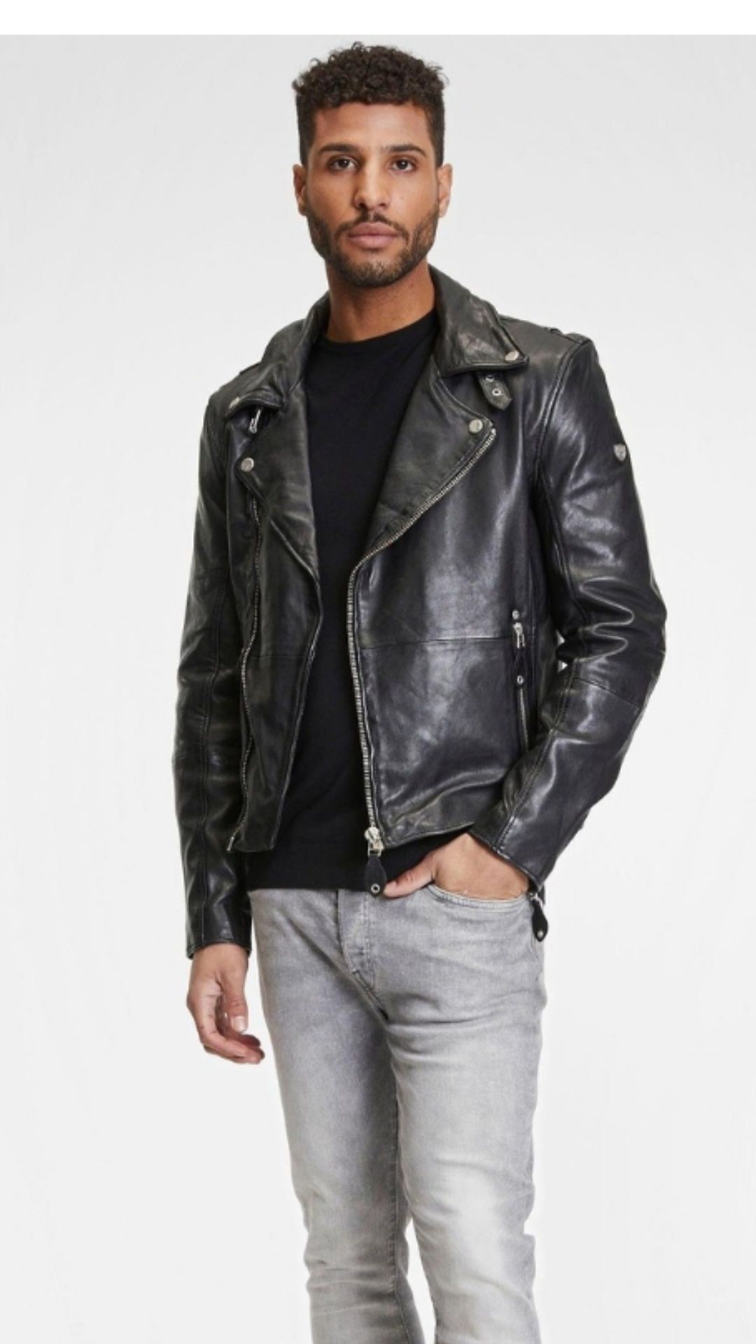 Gipsy Mavric sf nslv kurtka skórzana męska ramoneska slim fit M
100% s
