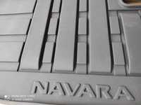 Dywaniki gumowe do Nissan Navara oryginalne salonowe Super Cena