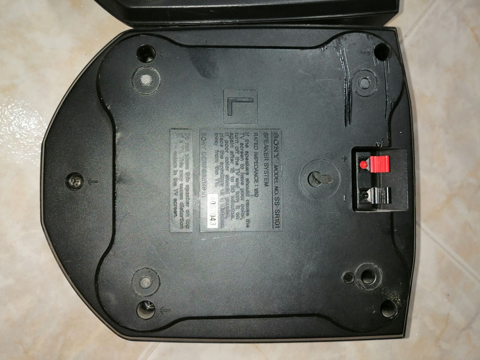 Colunas Sony 4€ as duas