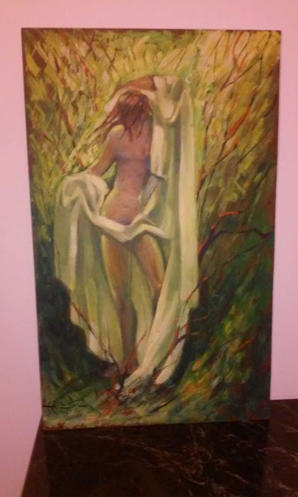 Quadro a Óleo de Maria Adelaide Lima Cruz