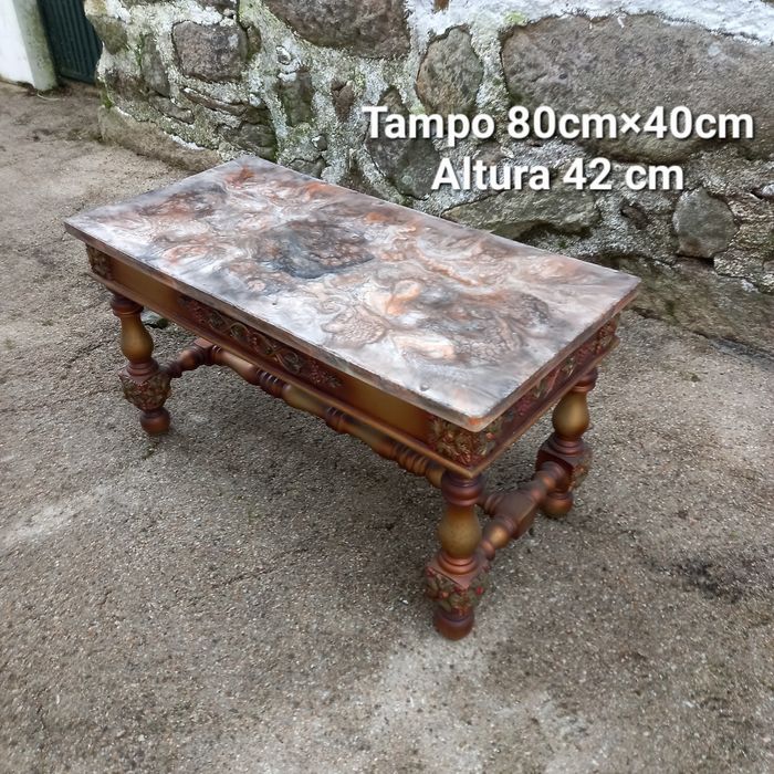 Mesa de centro vitage