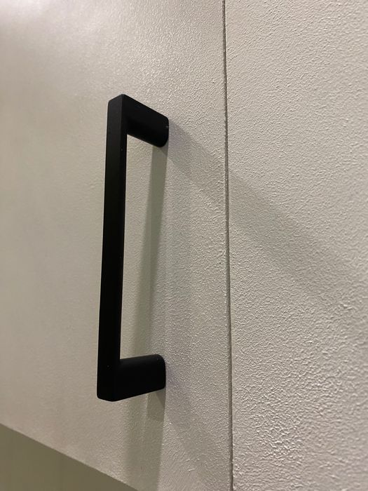 Меблеві ручки чорні лофт метал