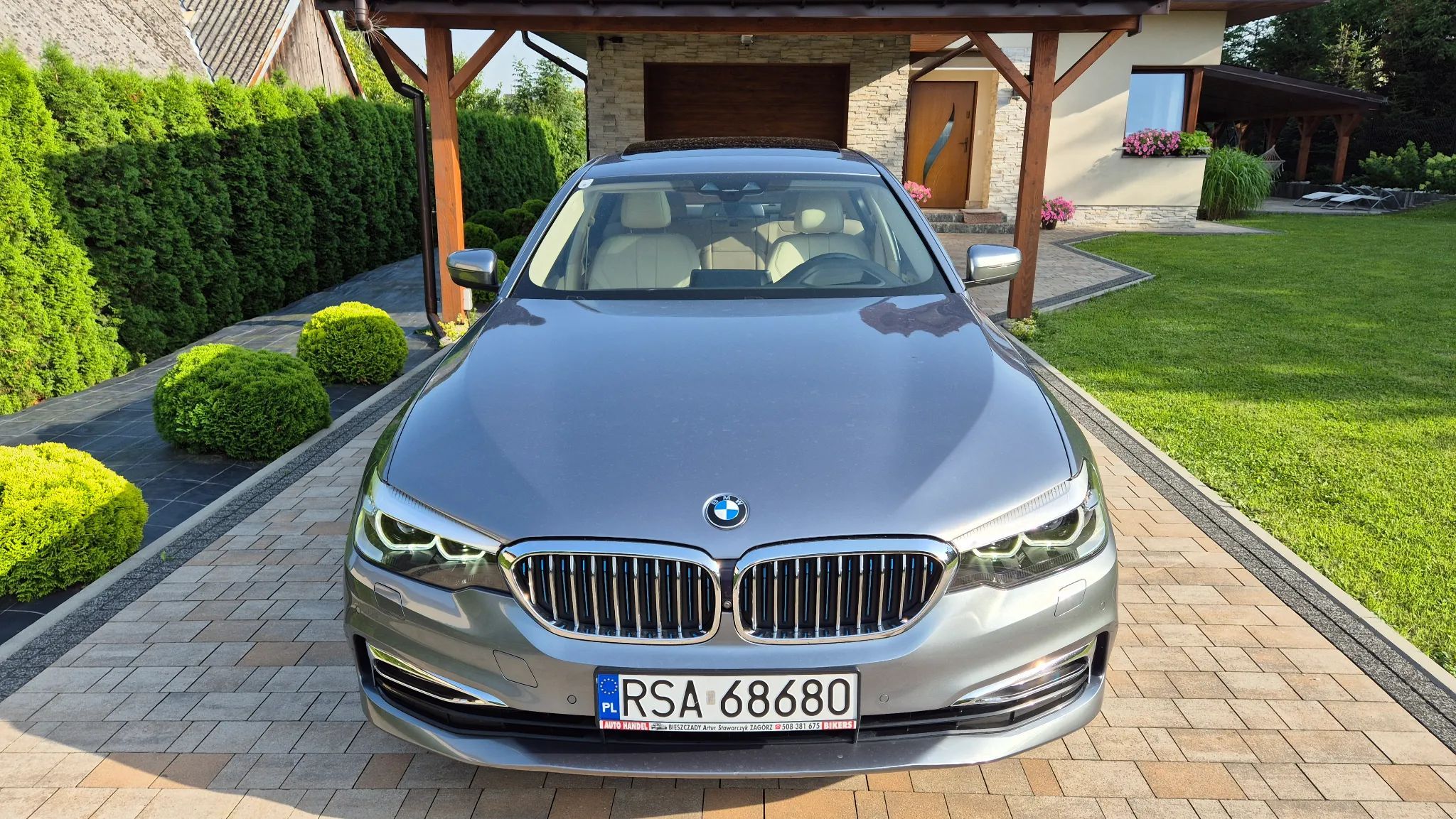 BMW Seria 5 55.000 km / 2018 /Hybryda Plug-In/Kamery 360/Navi/Full Led/ Serwis ASO