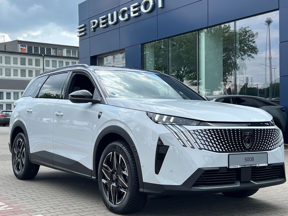 Peugeot 5008 GT#Mhev 145KM#Alcantara#Kamery 360#Navi#Masaże#Dostępny od Ręki !!!