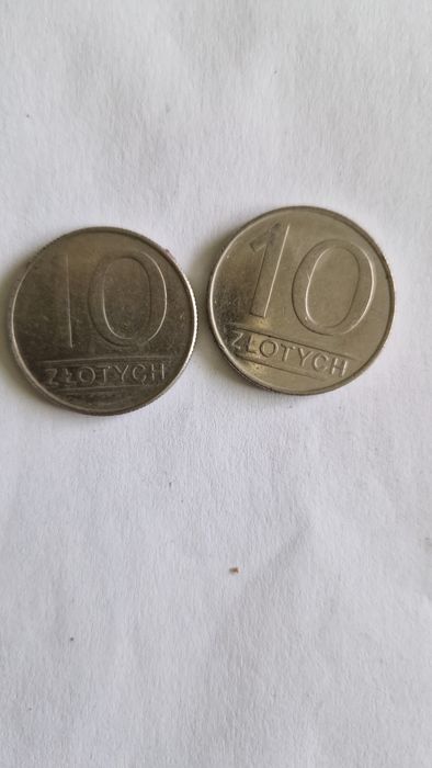 Monety 10 zł. z 1988 r.