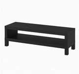 Szafka pod TV, czarnybrąz, 120x35x36 Ikea Lack