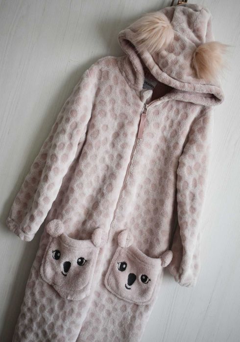 Piżama polarowa 98 104 jednoczęściowa kigurumi onesie kombinezon