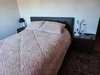 Mobília de quarto completa cama cómoda mesinhas de cabeceira