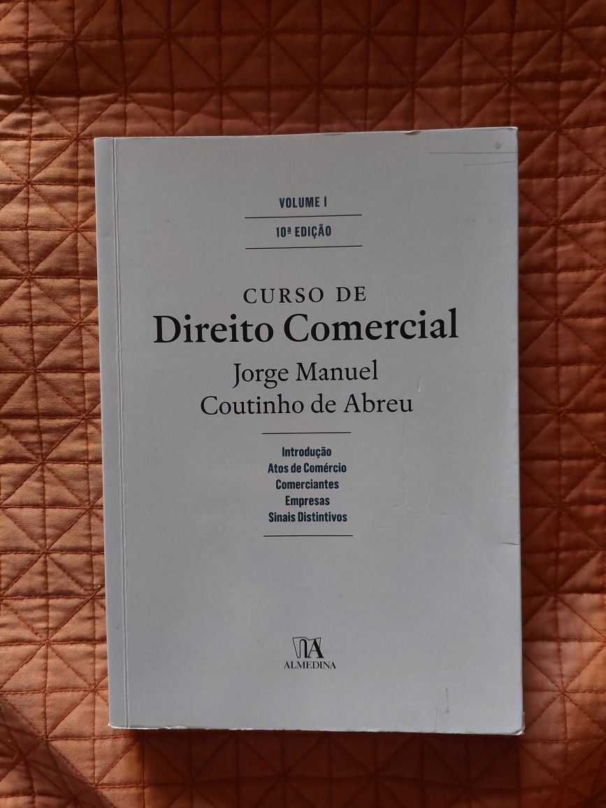 Livro "Curso de Direito Comercial"