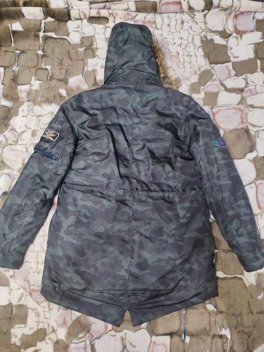 Куртка , курточка , Аляска Military  с капюшоном  М