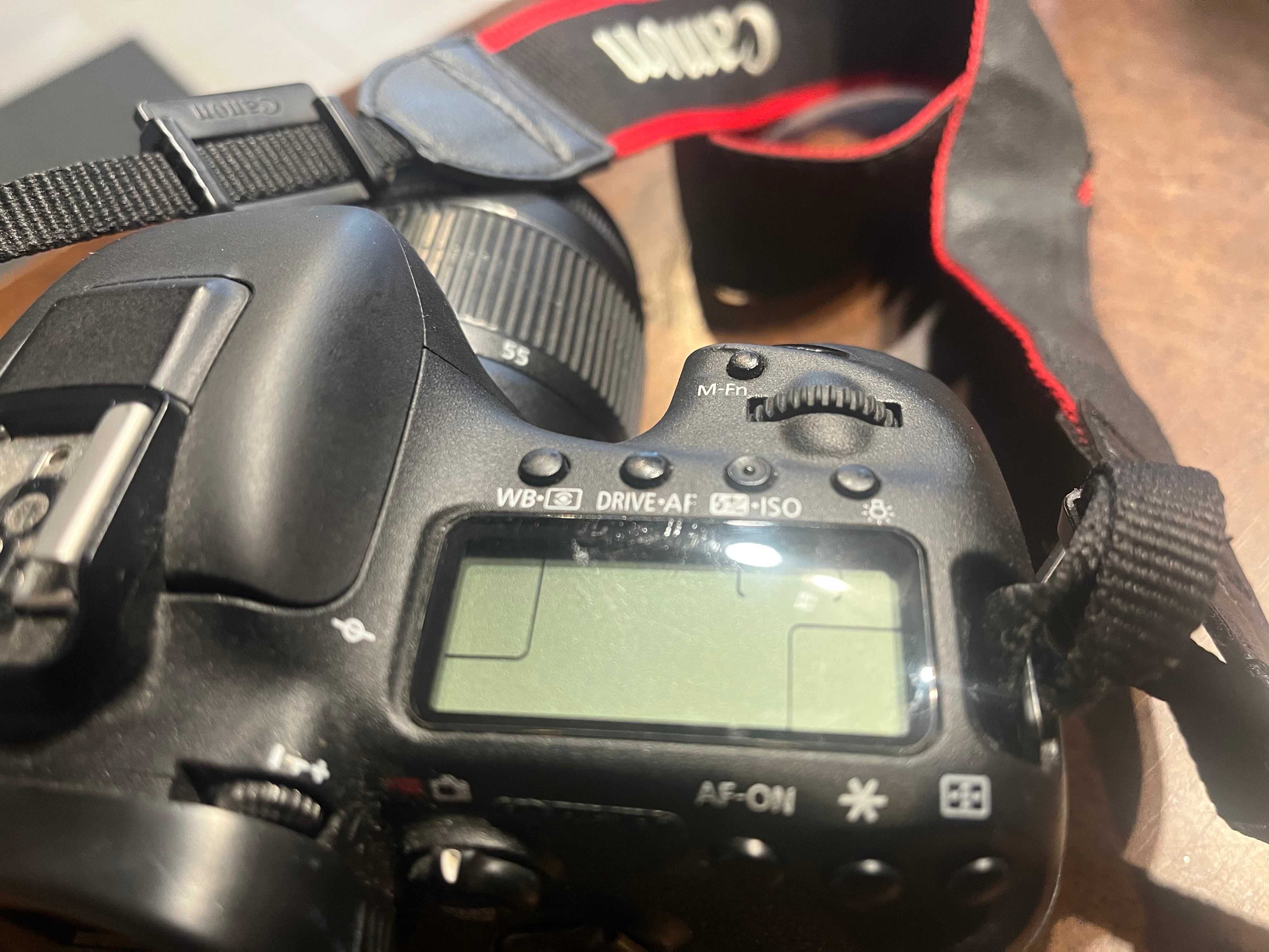 Aparat Canon EOS 7D Mark II obiektyw EF-S 18-55 36tys.zdj