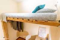 545061 - Quarto com cama de solteiro em apartamento com 6 quartos