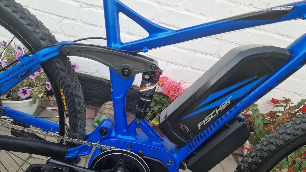 Електро Велосипед- Двопідвіс FISHER 27,5кол.  10Ампер. Сам Їде‼️