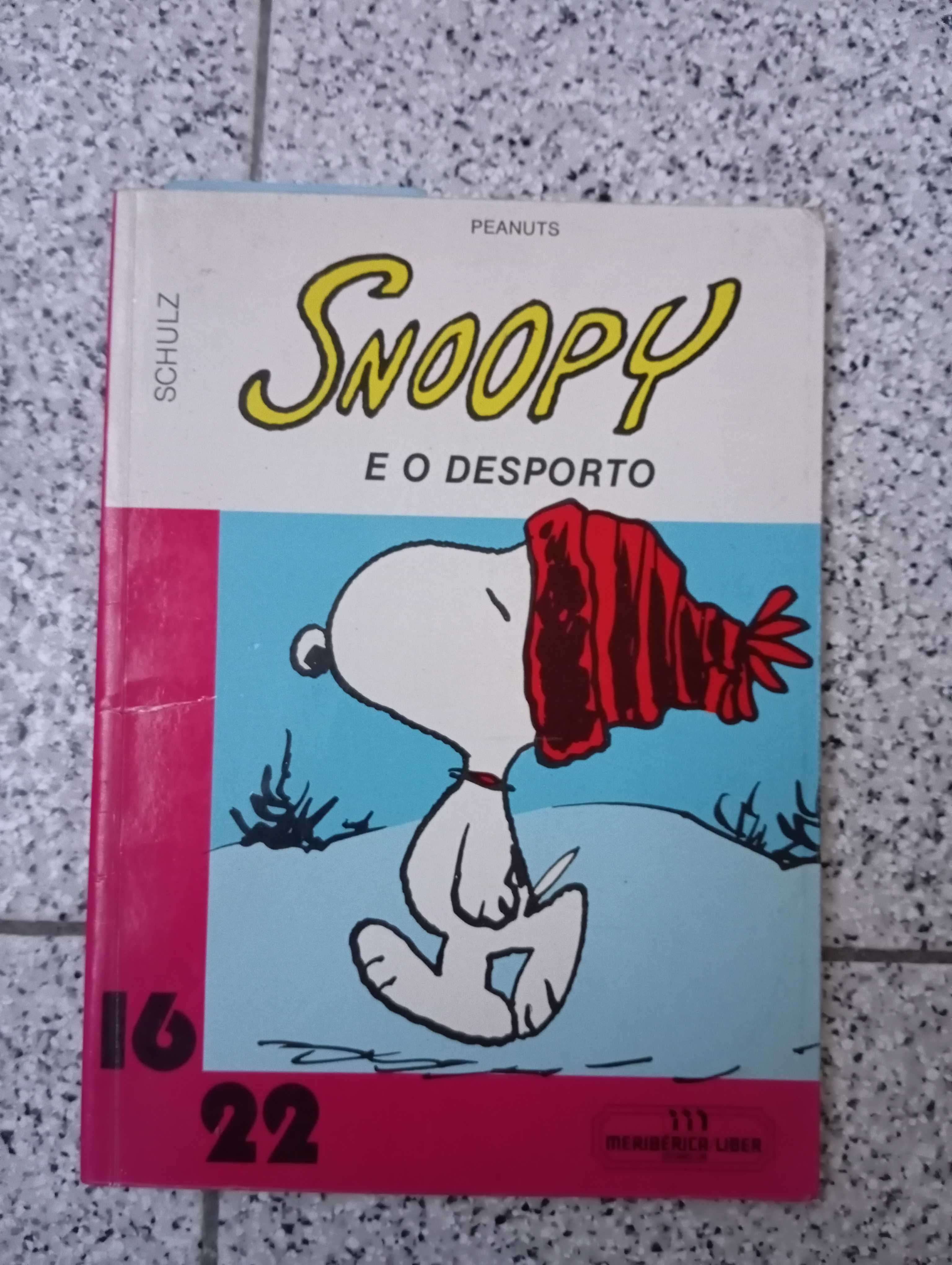 Livro de Banda Desenhada de Peanuts - Snoopy