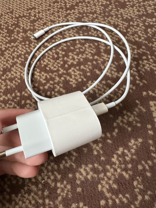 Комплект оригинал 20w быстрая зарядка айфон кабель и блок iphon