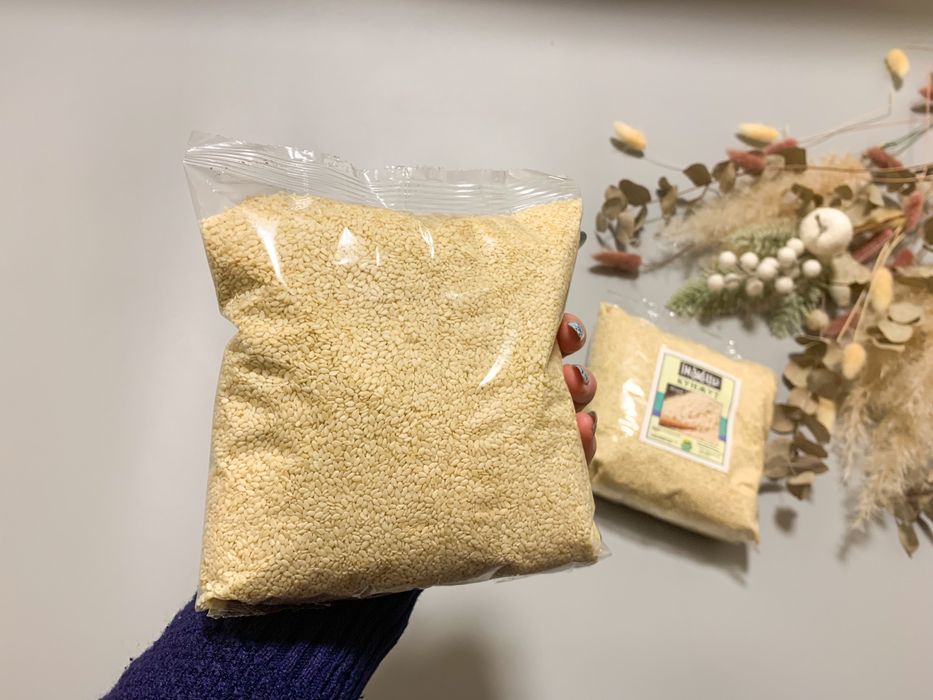 Кунжут білий сезам. Відбірне насіння 500 г