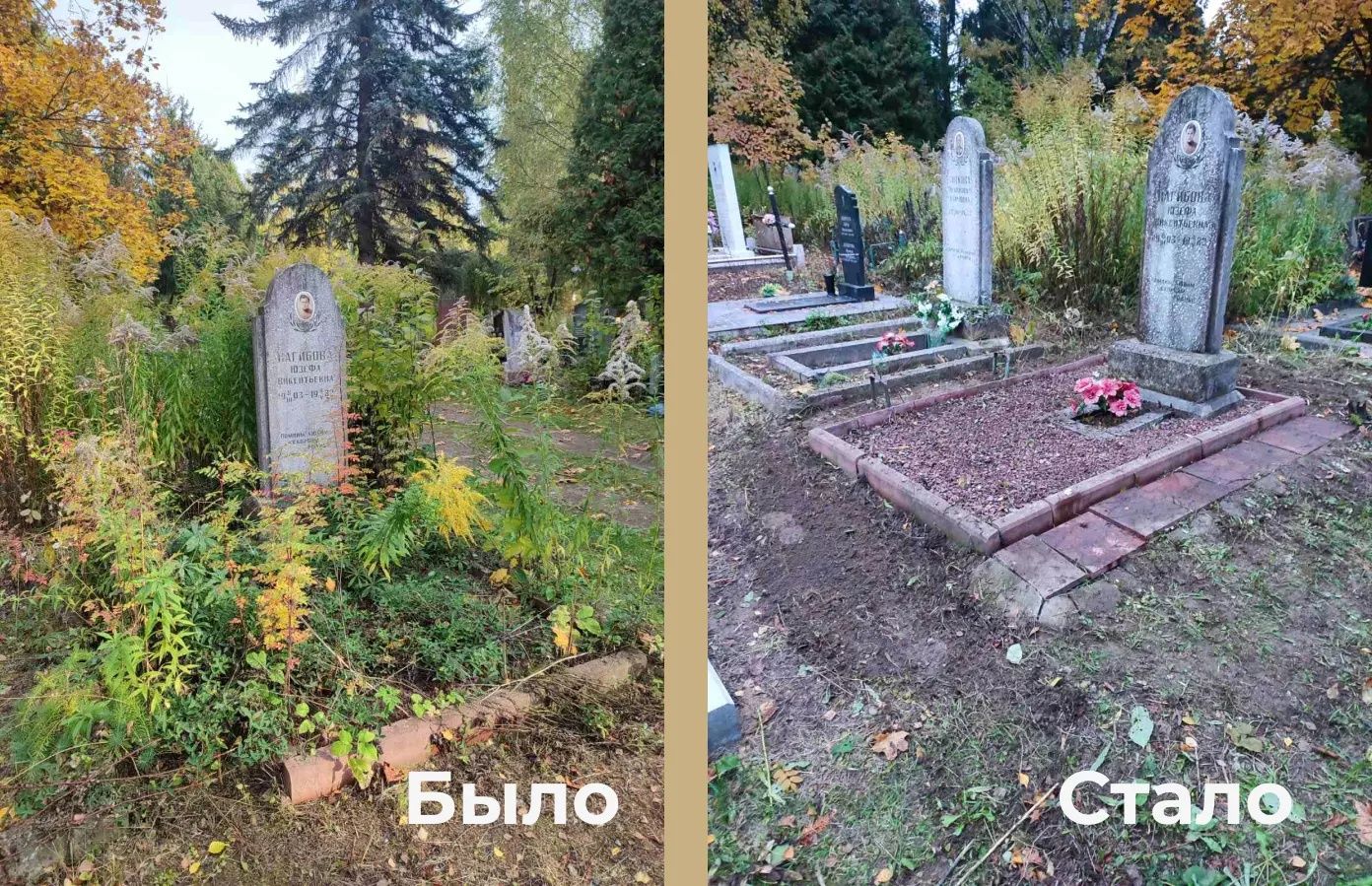 Профессинальная уборка могил в Одессе и области