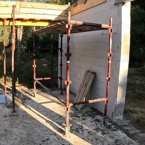 Wynajem stempli, dźwigarów, rusztowań, podpór pionujących